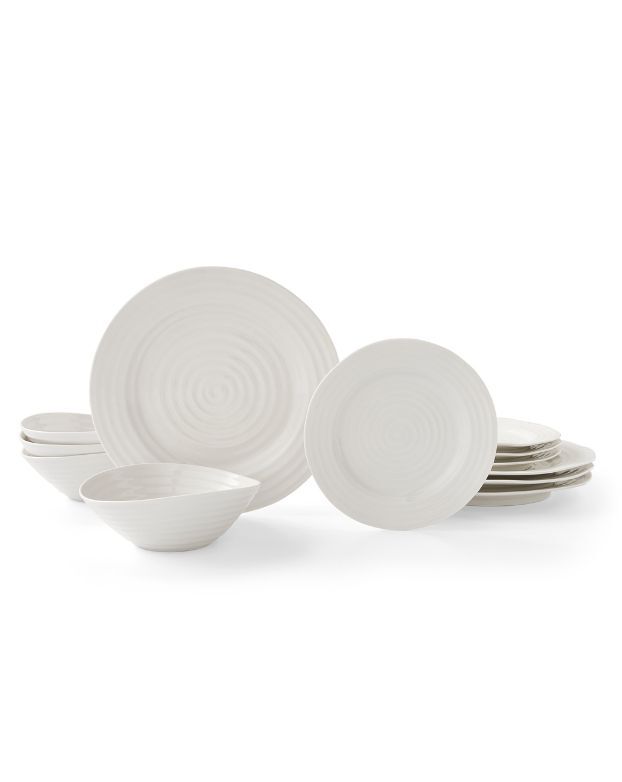 Sophie Conran 12 Piece Dinner Set, White Sophie Conran 12 Piece Dinner Set, White